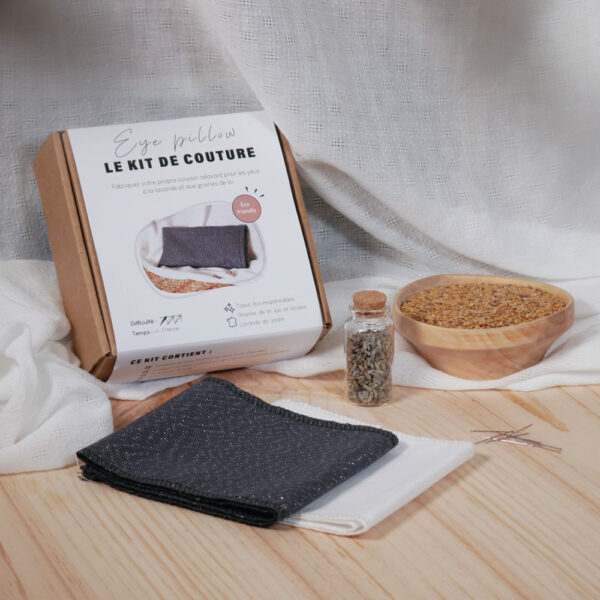 Kit de couture DIY eye pillow