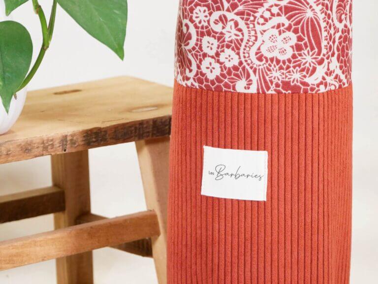 Sac à Tapis De Yoga KindFolk – Toile Colorée, Style Cachemire Bohème, Zip Et Poche (neuf)