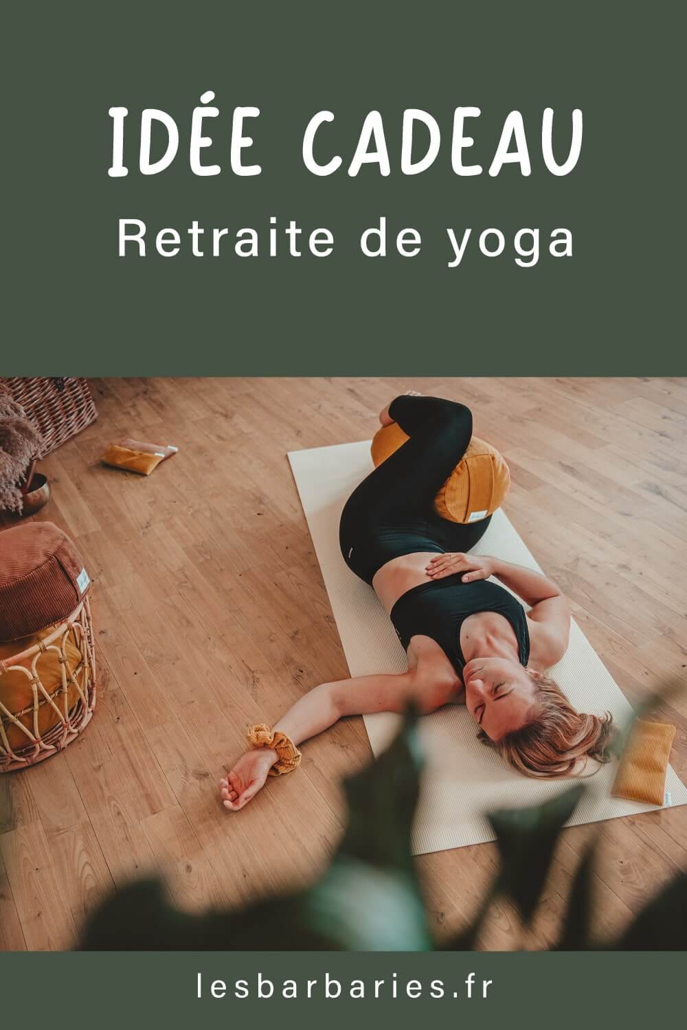 Retraite de yoga cadeau de bienvenue