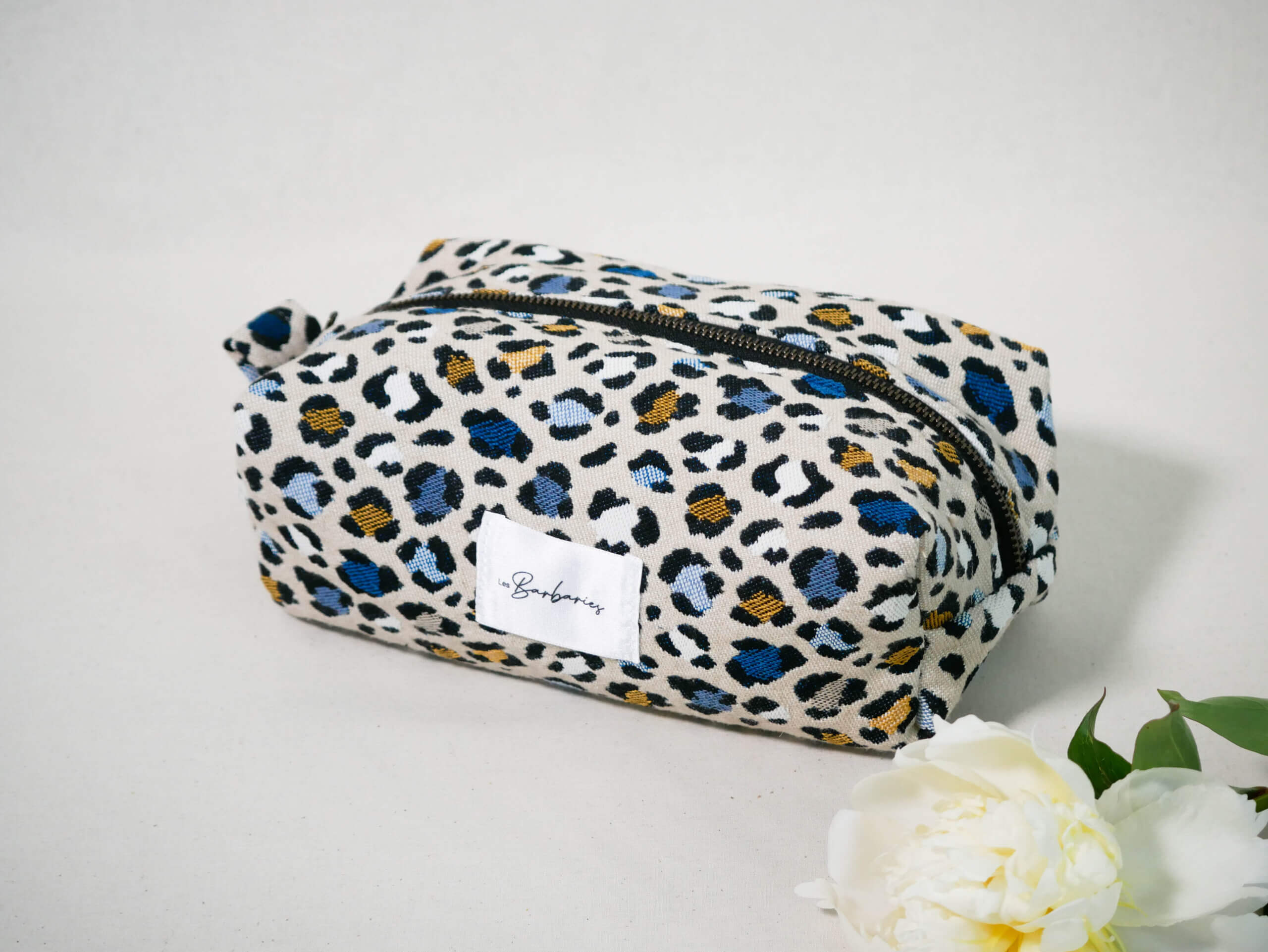 Trousse de maquillage léopard